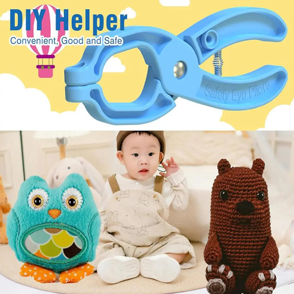 Safety Eye Tool for Plush Toys, Dolls & Crochet – 5–30mm