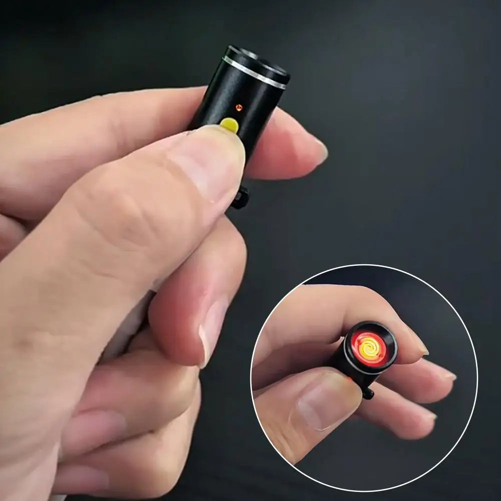Type-C Mini Electric Lighter – Compact Flameless Windproof