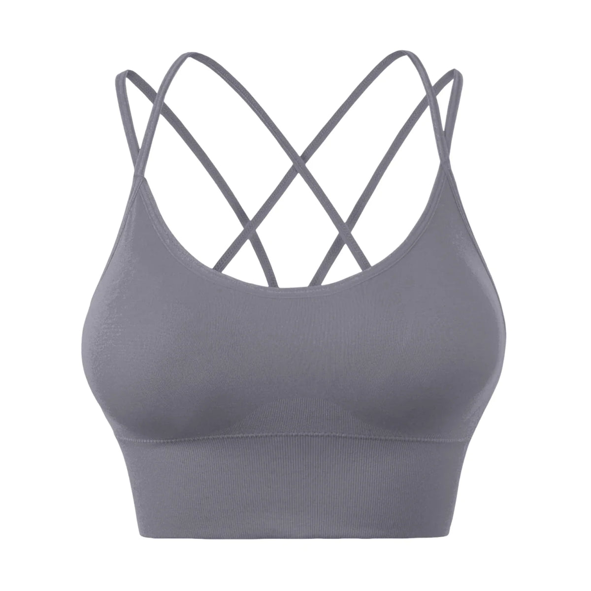 Women's Wirefree Crisscross Sports Bra – Yoga & Running