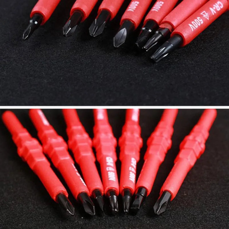 Electrician Repair Tools 1000V Changeable Insulated Screwdrivers