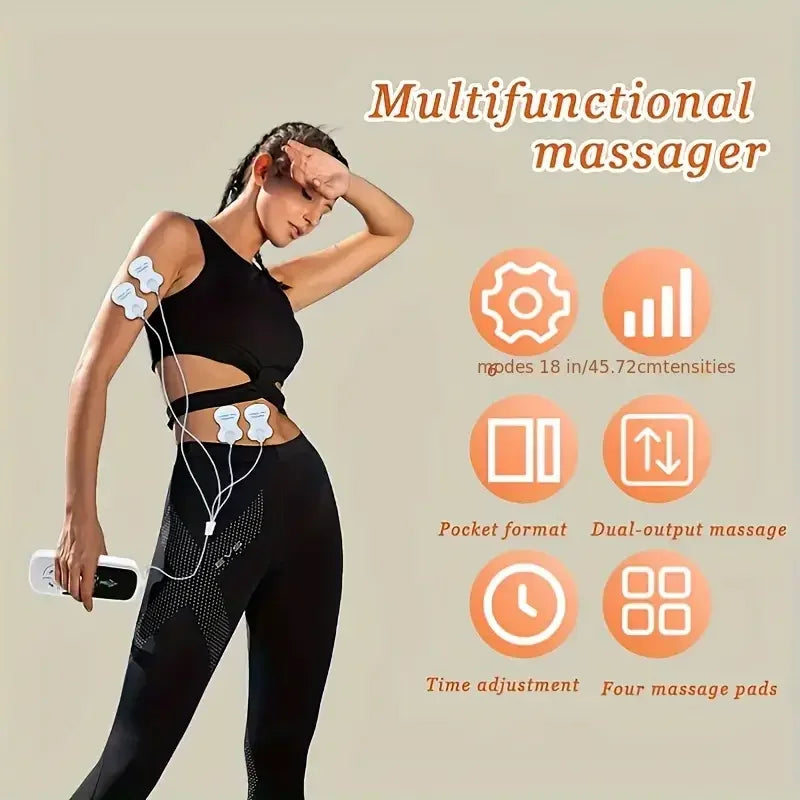 Mini Digital Neck Muscle Massager | Multiple Modes Device