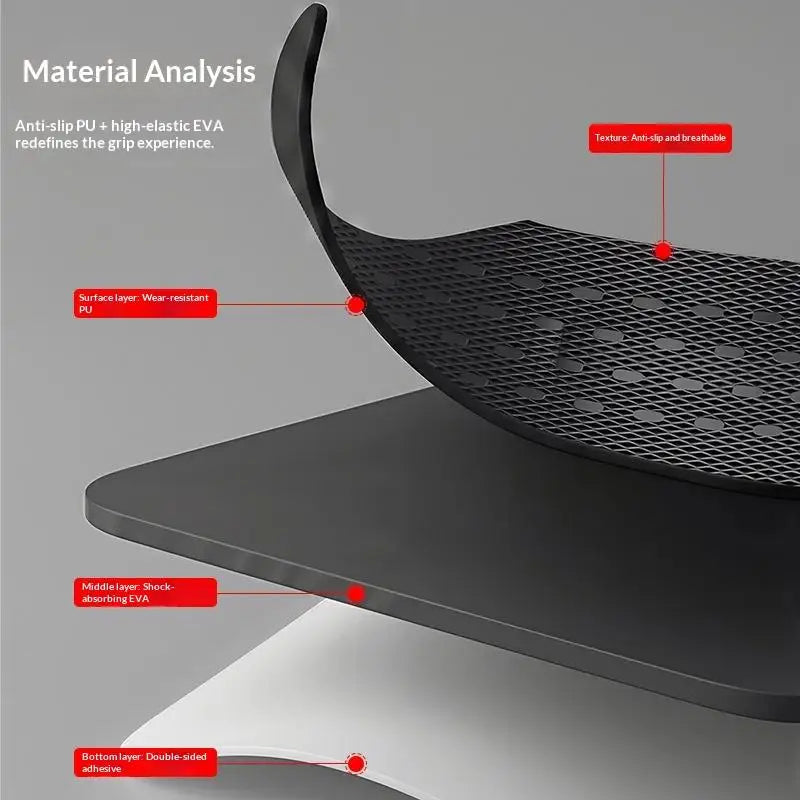 Road Bike Handlebar Tape – Anti-Slip Waterproof PU+EVA Bar Wrap