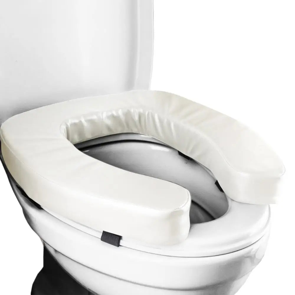 Ergonomic Padded Toilet Seat Riser – Non-Slip Waterproof Aid