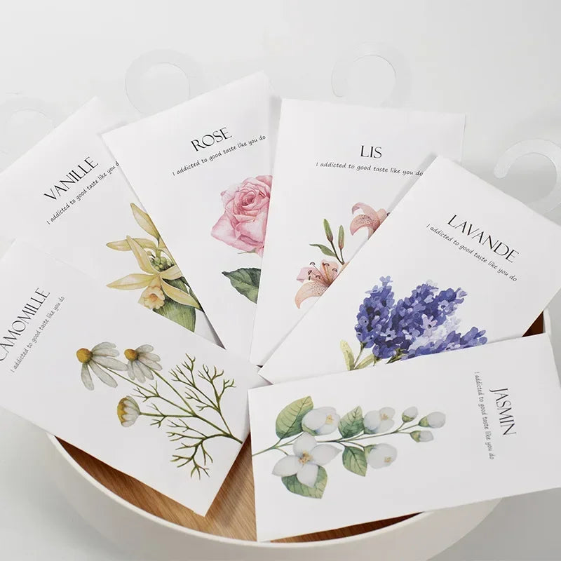 Aromatherapy Sachet Bags | Wardrobe & Home Fragrance 6 Scents