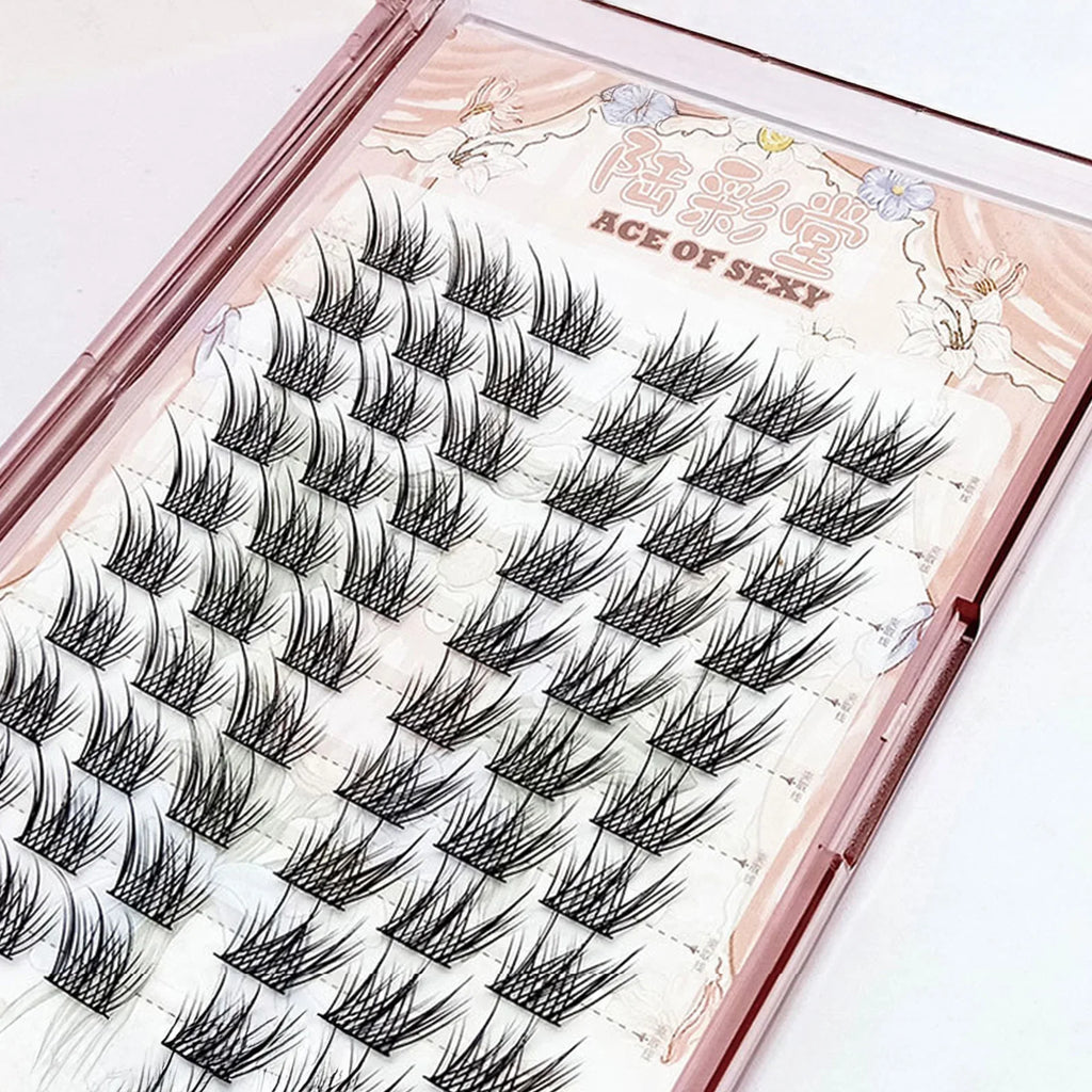 Wispy Cluster False Eyelashes | Fluffy Manga Lash Extensions