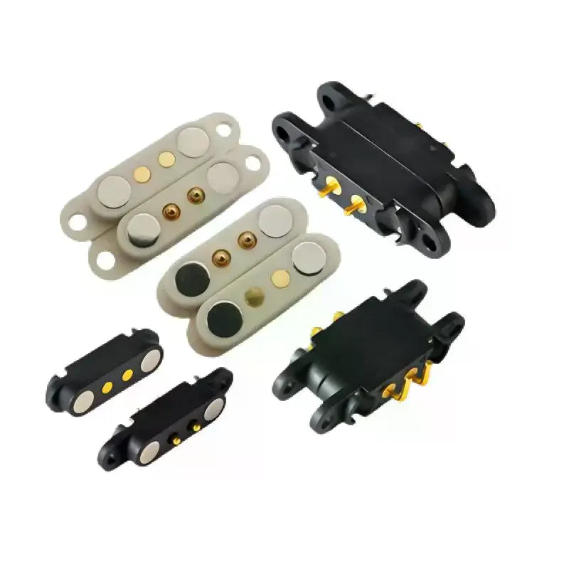 Waterproof 2.54mm Pogo Pin Connector Male Female DC Power Pair