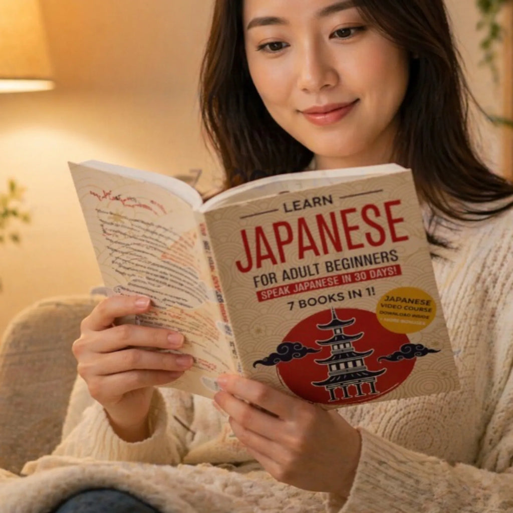 Learn Japanese Adult Beginners 7 Books 1 Speak 30 Days Start