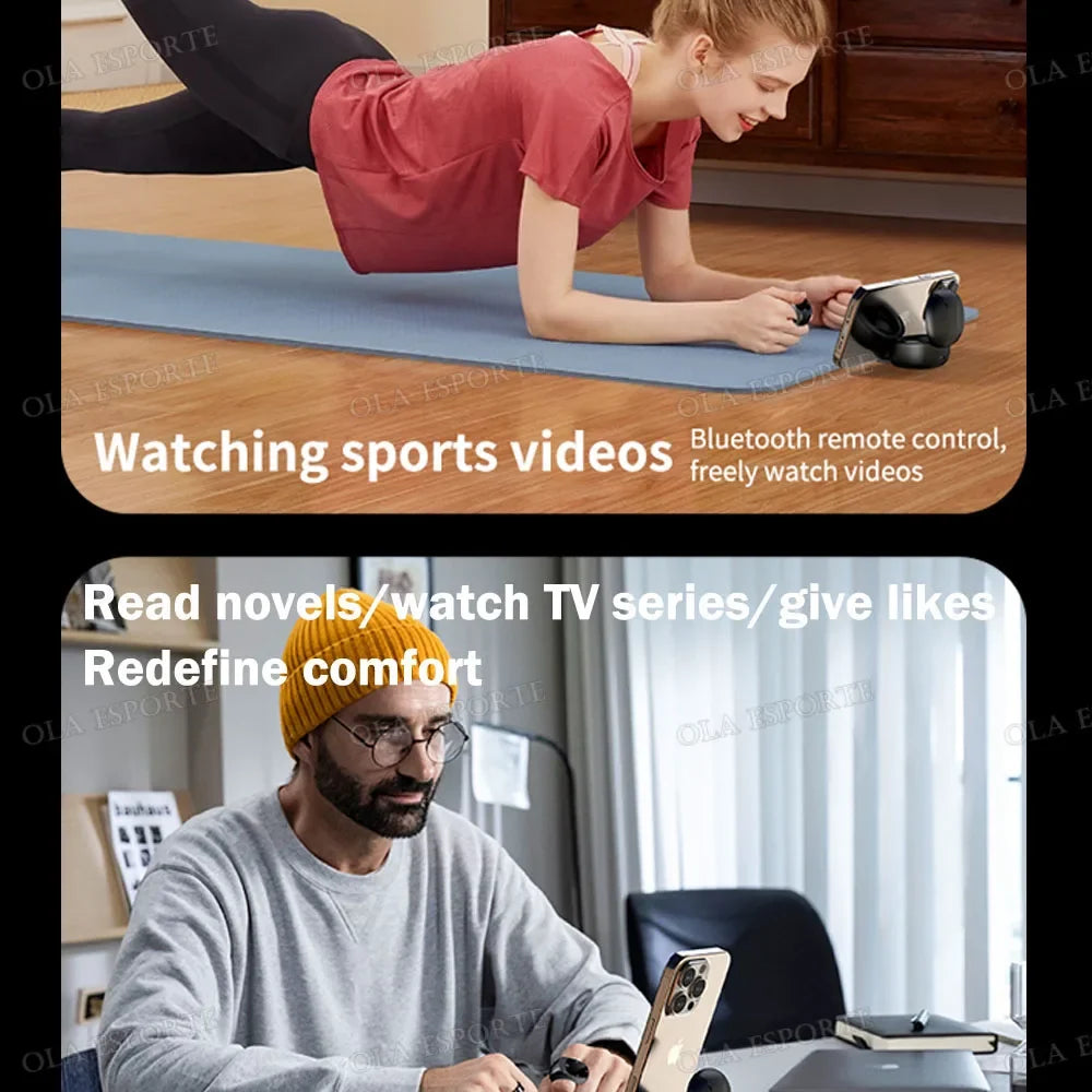 Bluetooth Scrolling Ring Remote – Page Turner for iOS & Android