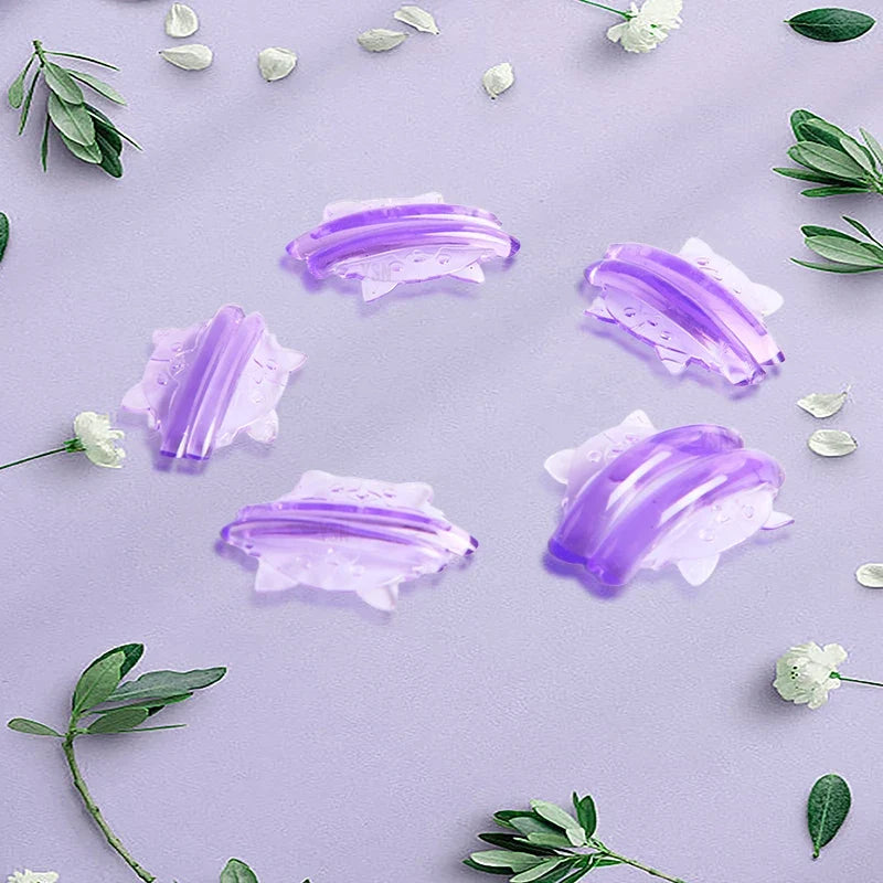 5 Pairs C Curl Silicone Lash Lift Shapes Adhesive Eyelash Perm Sticks