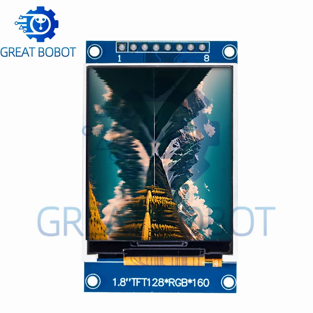 1.8" TFT SPI Display Module 128x160 Wide-Angle Color Screen
