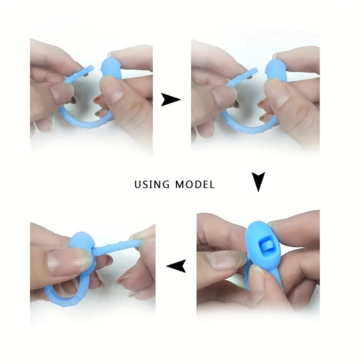 Silicone Reusable Cable Ties | Colorful Cable Management Organizer