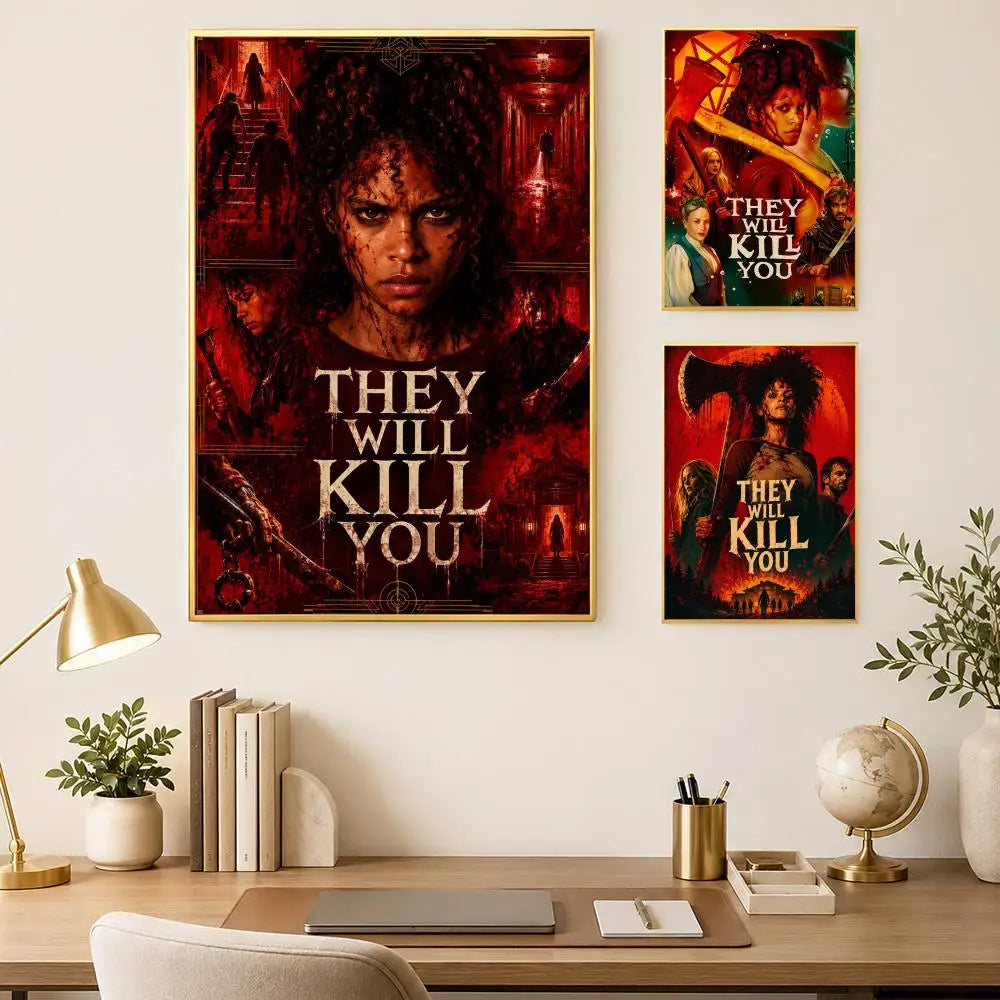 Self-Stick HD PVC Movie Wall Art Poster – Waterproof Home Decor