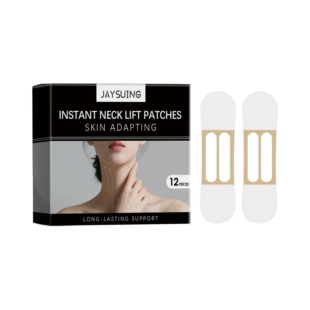 Hyaluronic Acid Neck Lifting Patches 12 Pcs | Anti-Wrinkle