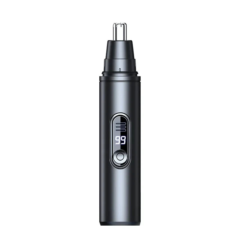 Mini Nose & Ear Hair Trimmer – USB Rechargeable, Waterproof