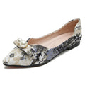 Women's Soft-Sole Pointed Toe Flat Slip-On Shoes | Elegant