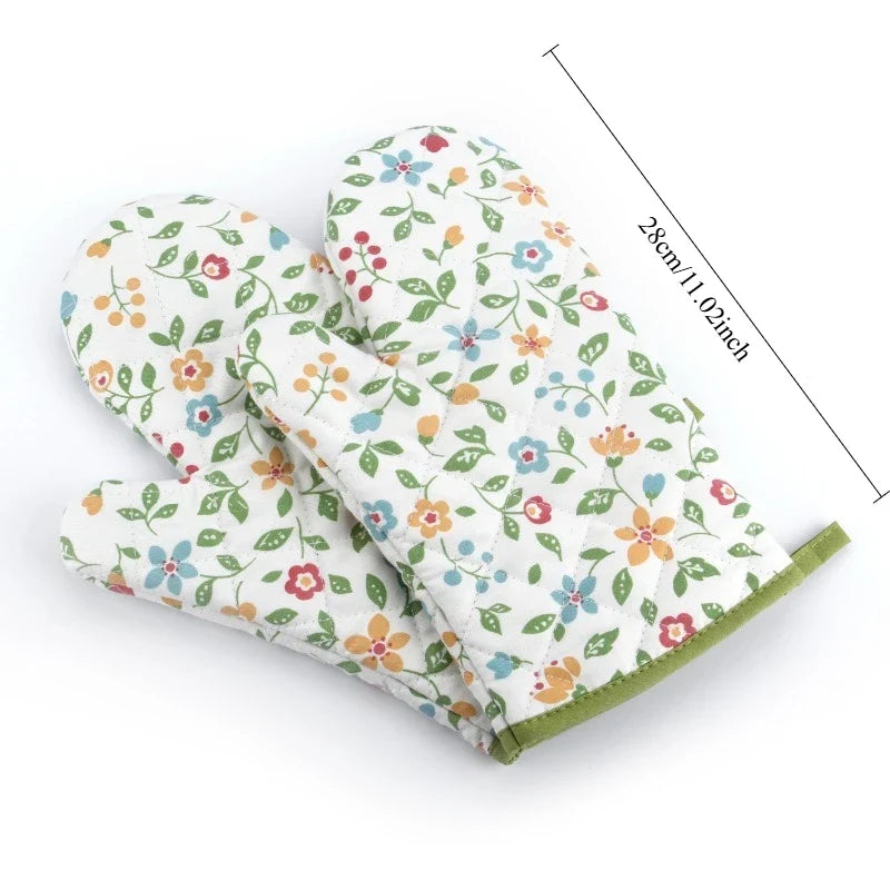 Heat Resistant Non-Slip Oven Mitt | Insulated Baking Glove