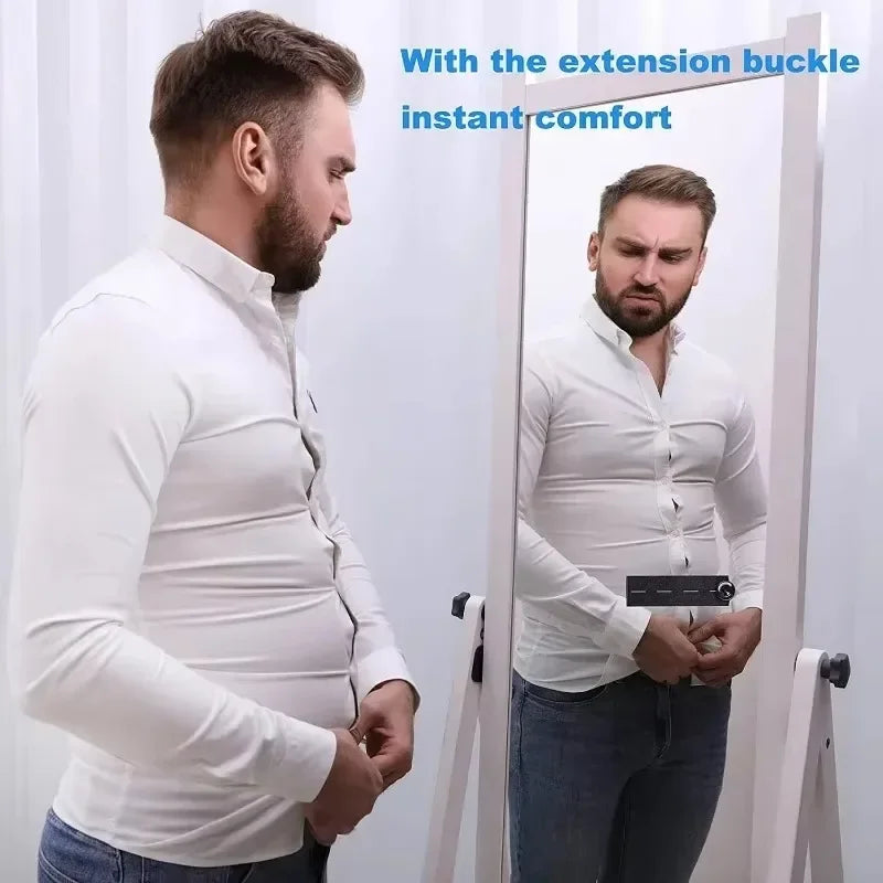 5-Pack Pant Waist Extenders – Button Hook for Jeans & Skirts