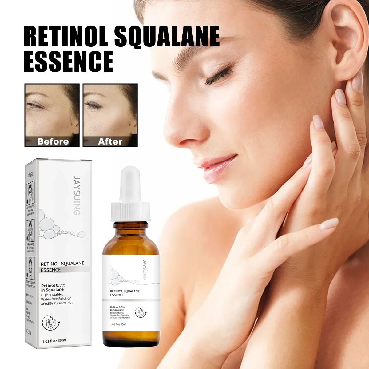 Retinol Face Serum 30ml – Anti-Aging, Firming & Brightening
