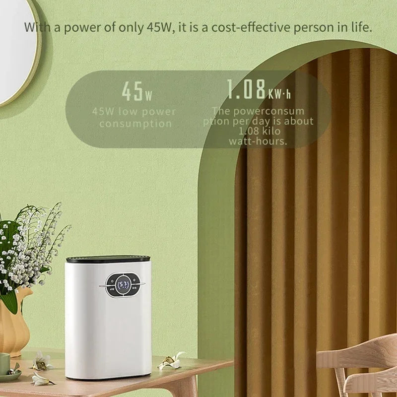 1200ml Portable Semiconductor Dehumidifier for Home & Rooms
