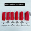 5-Pack Silicone Fishing Rod Tip Covers & Line Winder Plugs