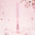 Sakura Pink Hair Brush Set – Round, Spiral & Paddle Brush