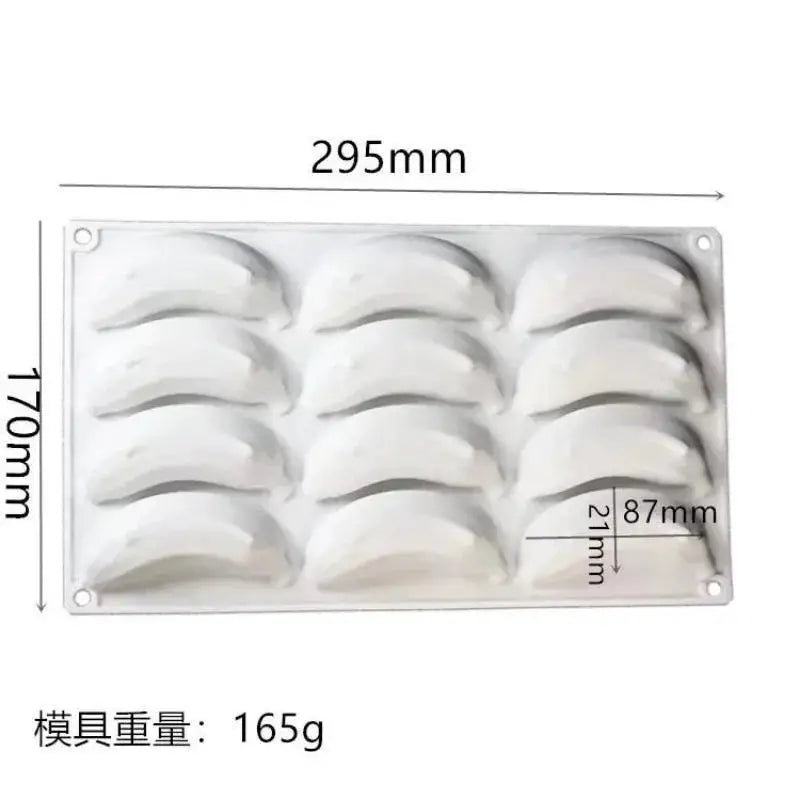 Silicone Fruit Mousse Cake Molds – 3D Dessert Baking Moulds