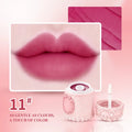 Heart Strawberry Cake Matte Lip Mud – Vegan Lipstick Cream