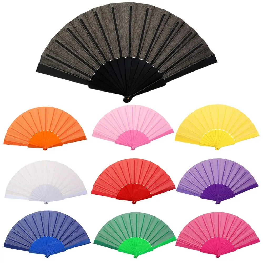 Portable Folding Hand Fan – Weddings, Dance & Cosplay