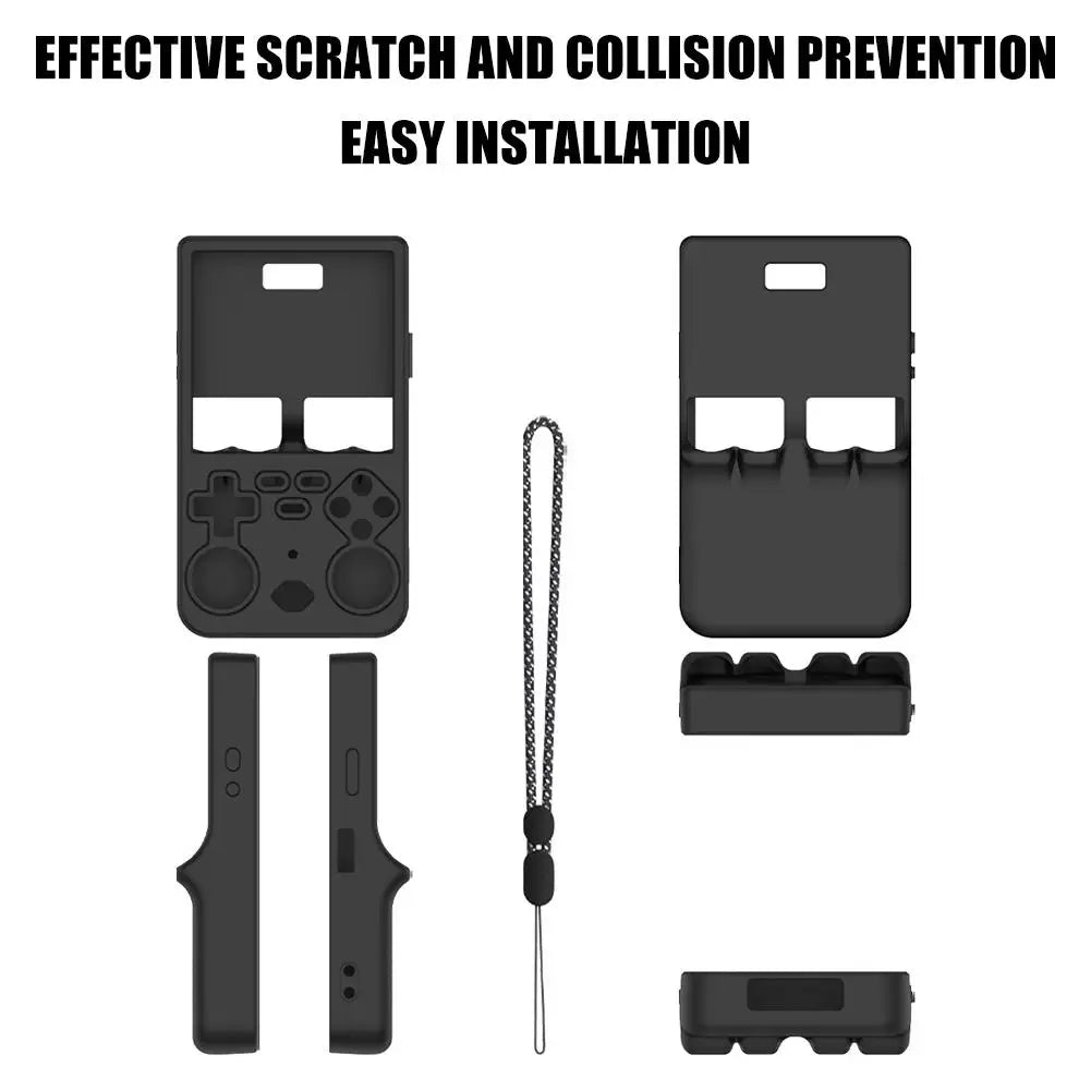 Silicone Case for R36 Ultra Handheld Game Console | Anti-Scratch