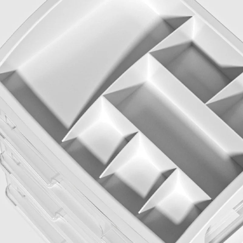 Multi-layer Desktop Storage Box Cosmetic Organizer Drawers