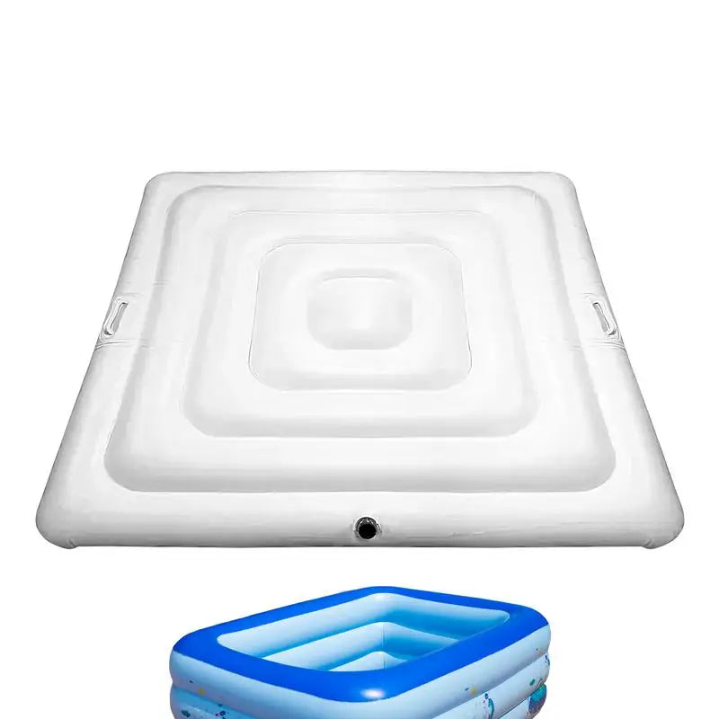 Tub Cover Square Insulated Inflatable Energy Saving Lid Protector