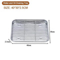 Stainless Steel Baking Tray Set with Removable Cooling Rack