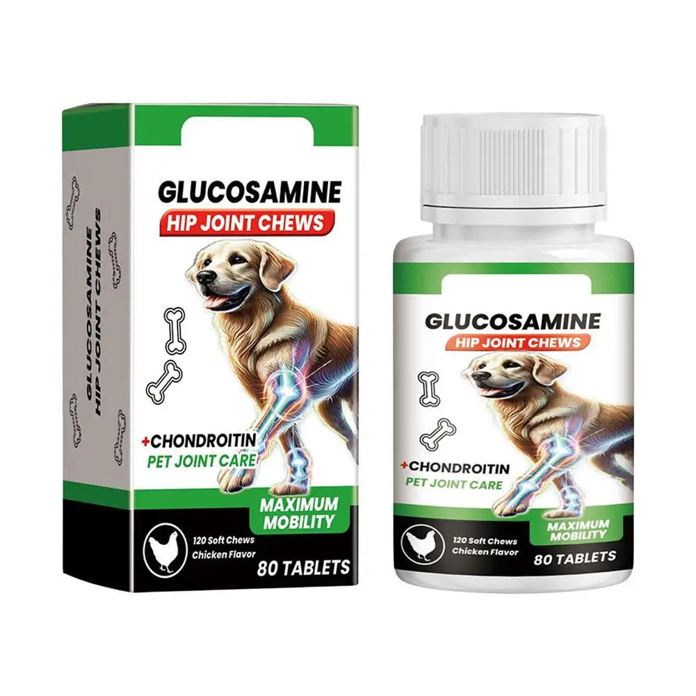 1 2 3box Pet Joint Health Tablets Dogs Ammonia Chondroitin Care