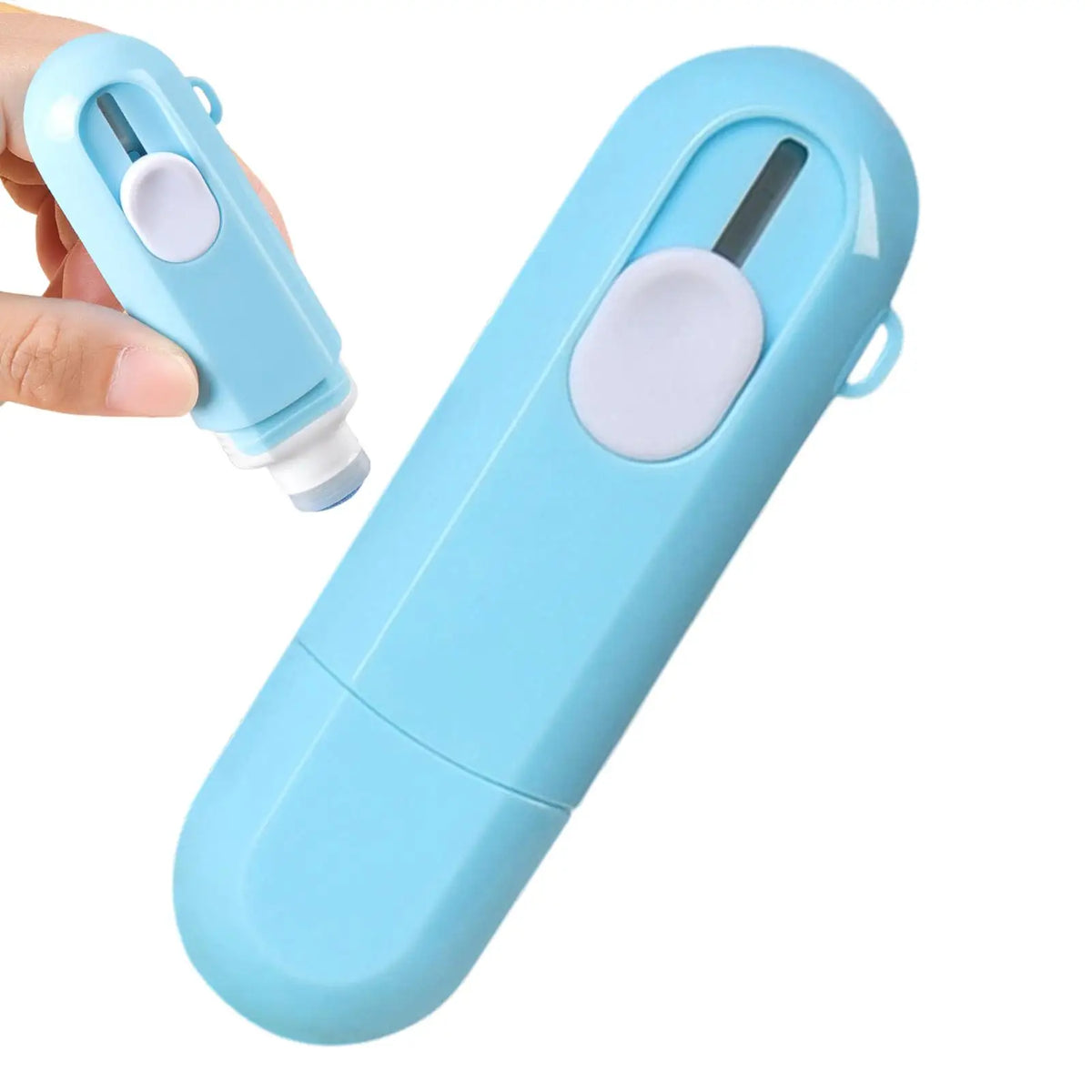 Thermal Paper Eraser Privacy Fluid Pen with Box Cutter