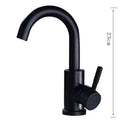 304 Stainless Steel Basin Faucet | 360° Swivel Single Lever Tap