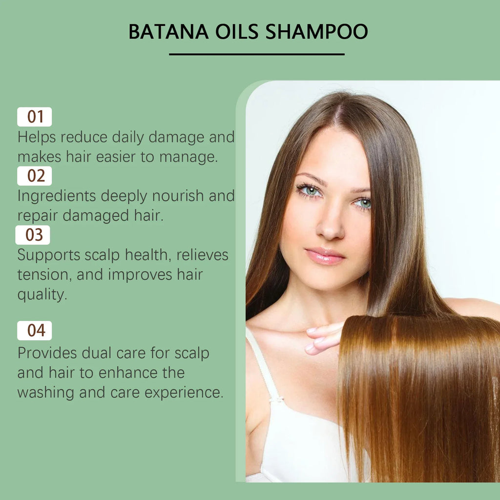 HOEGOA Batana Oil Shampoo with Rosemary – All Hair Types