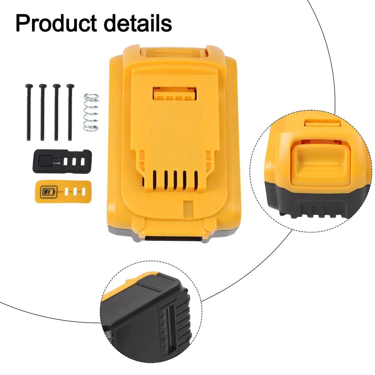 DCB200 18V/20V Li-Ion Battery Plastic Case Shell – DIY Rebuild