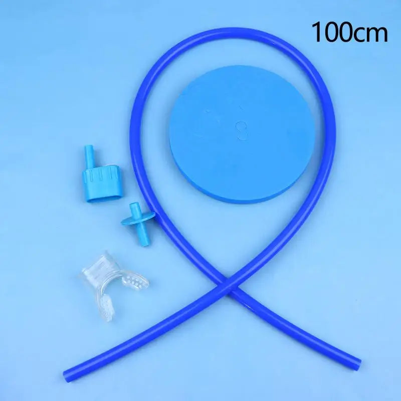 Foldable Silicone Dry Snorkel Tube for Diving & Swimming