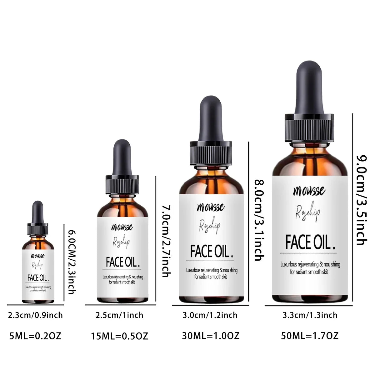 Rose & Jojoba Facial Oil – Moisturizing & Brightening Essence