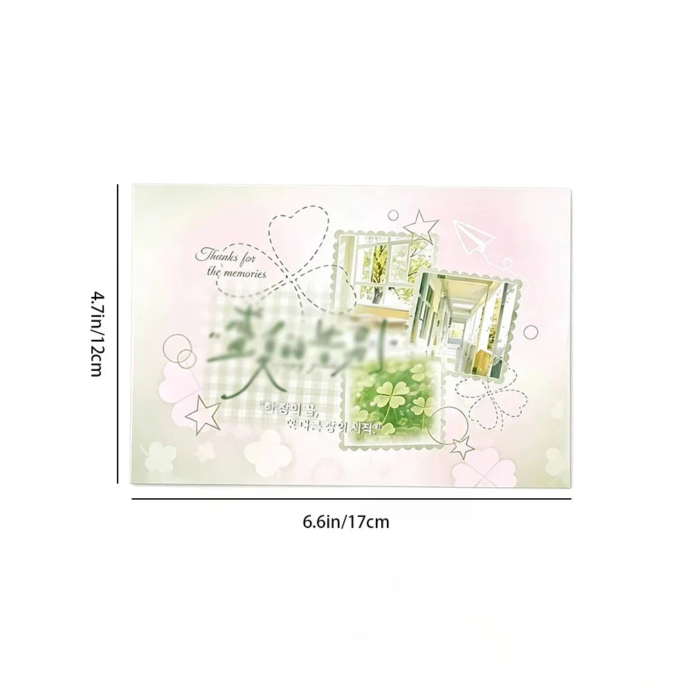 Summer Farewell Envelope Letter Graduation Holiday Handwritten