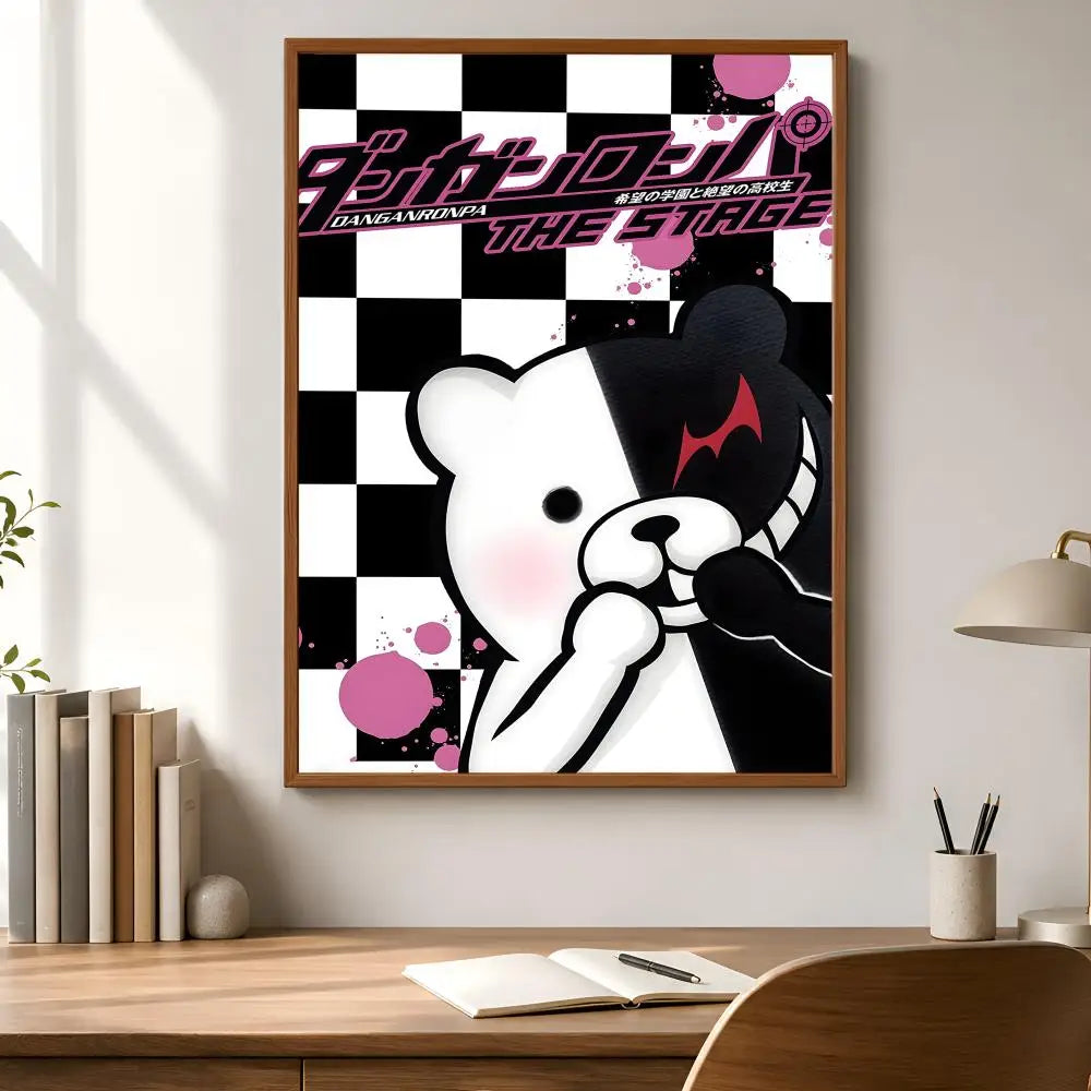 Danganronpa HD Waterproof Poster Stickers – Wall & Home Décor