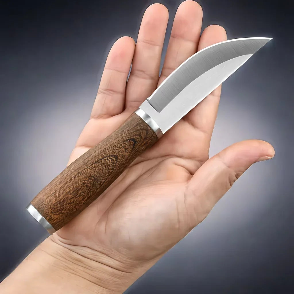 2-Piece Camping Boning Knife Set – 5Cr15 Steel & Rosewood