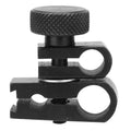 Diameter Hole Dial Indicator Clamp Chuck Black Carbon Steel Swivel