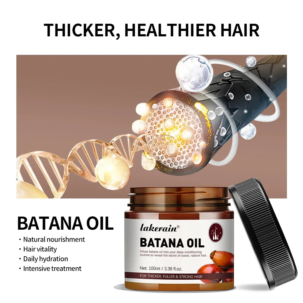 Batana Oil Unrefined Raw – Thicker, Fuller & Stronger Hair 100ml