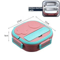304 Stainless Steel Bento Box – Leakproof Kids Lunch Box