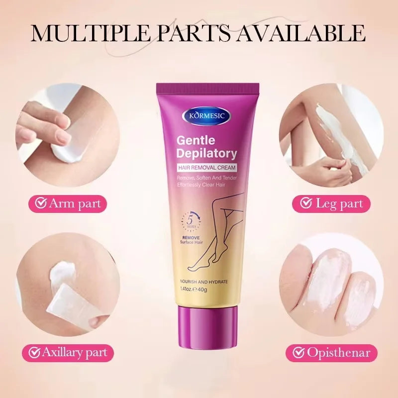 SADOER Hair Removal Cream & Growth Inhibitor – Body & Face