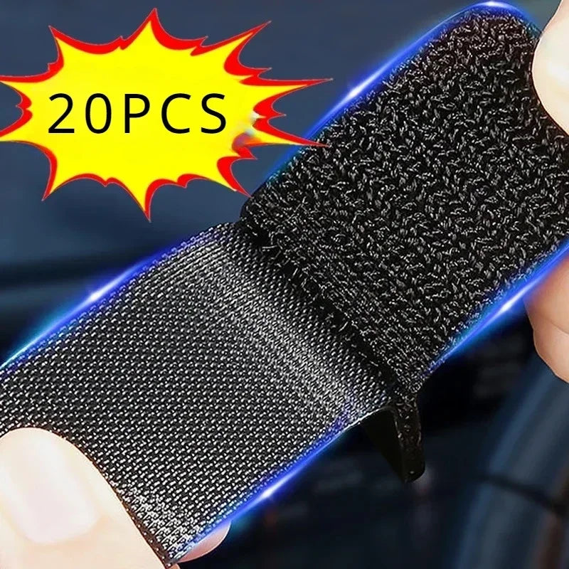 Self-Adhesive Hook & Loop Tape Strips for Car Mats & DIY