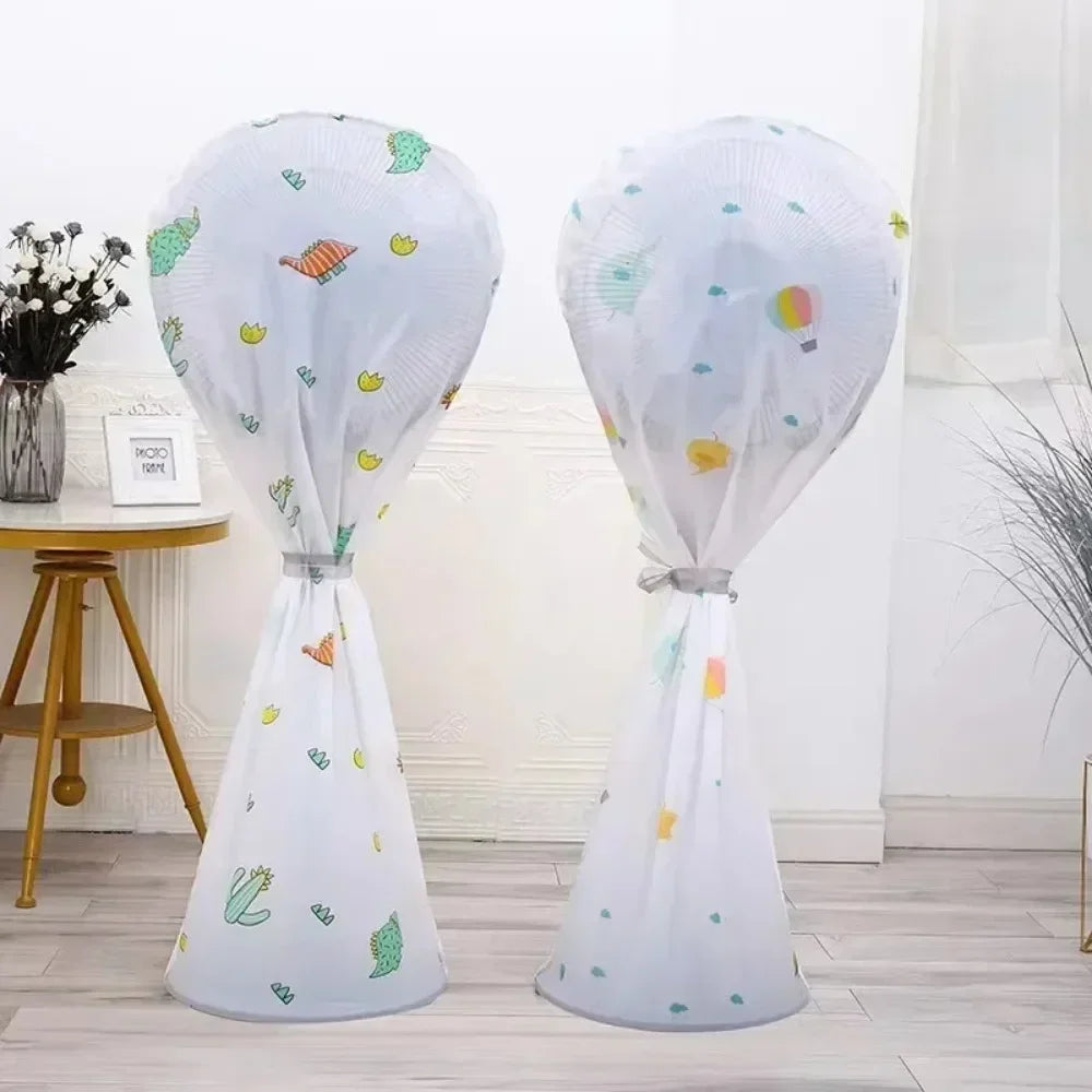 Two Washable Fan Sleeve Waterproof Dustproof Protective Standing