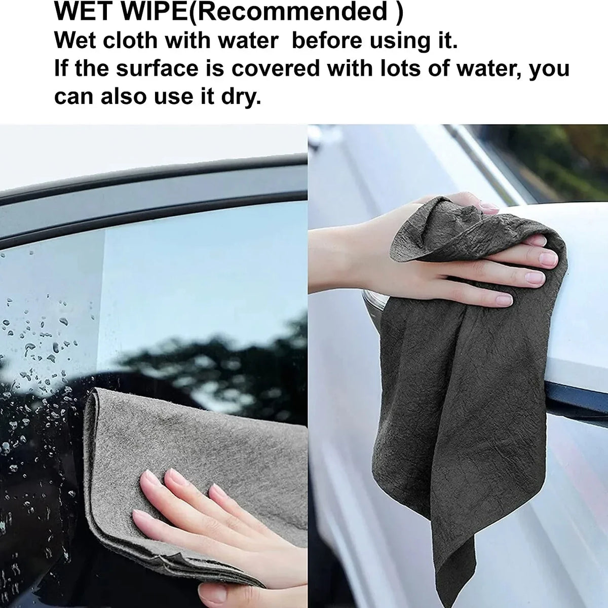 Microfiber Cleaning Cloths – Lint-Free Window & Kitchen Rags