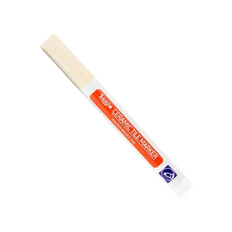 White Waterproof Grout Pen – Tile Seam Repair Marker